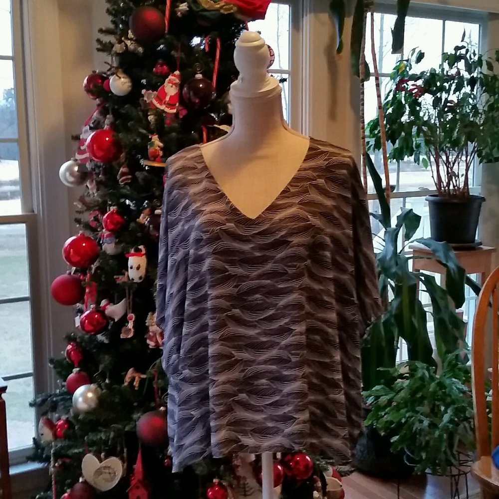 WORTHINGTON DOLMAN SLEEVE BLOUSE